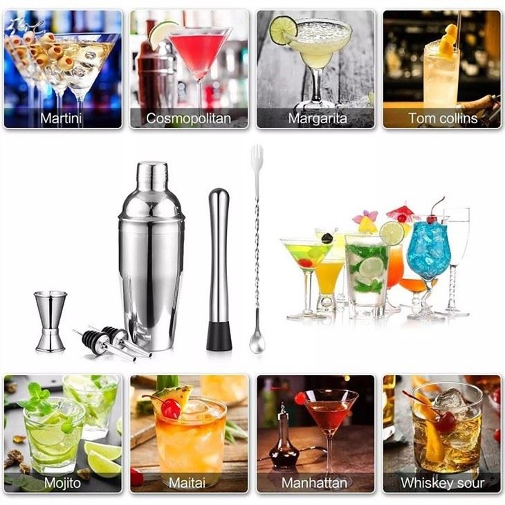 China best bar metal cocktail set
